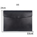 Sophisticated PU Leather Business Portfolio with Ample Storage