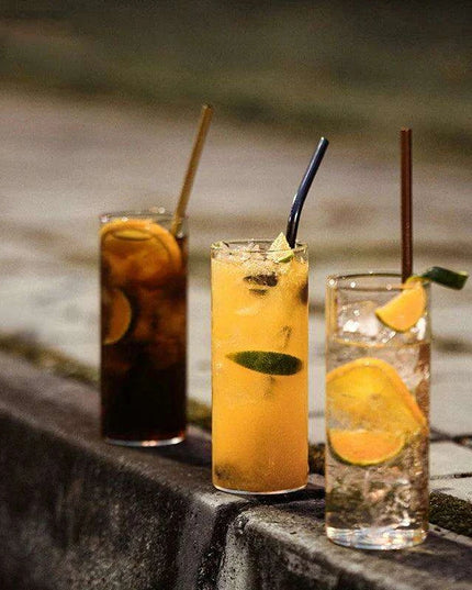 Elegant Transparent Glass Mugs - Essential Collection for Iced Beverages and More