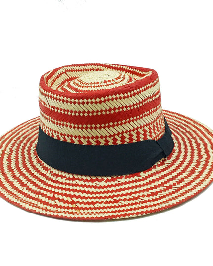 Chic Adjustable Wide Brim Straw Hat for Women - Stylish Sun Protection Beach Accessory Available in 50 Colors