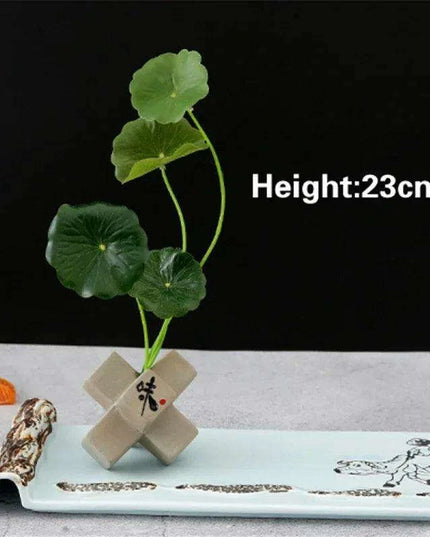 Elegant Plum Blossom Sushi and Sashimi Serving Set with Bento Mold