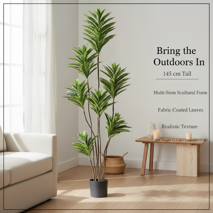 Lily Bamboo Wabi-Sabi Faux Bonsai Tree — Nordic Style, 90cm & 145cm