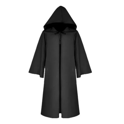 Medieval Plague Doctor Mask & Cloak Set — Adult & Kids Halloween Cosplay Costume