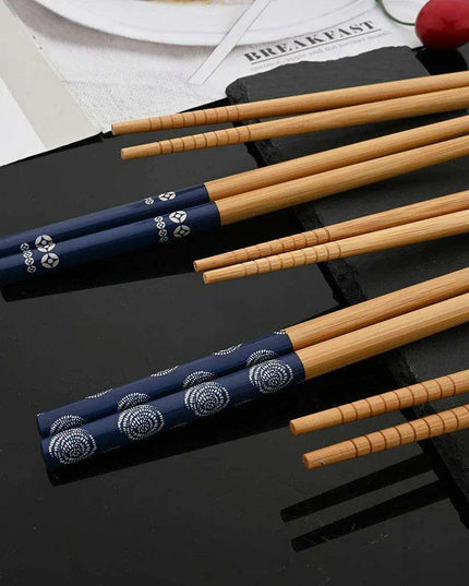 Eco-Conscious Bamboo Chopsticks Set for Authentic Asian Cuisine