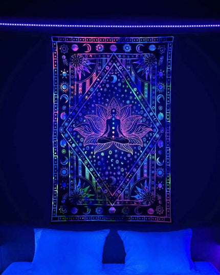 Neon Anime Punk Glow Wall Hanging - Eye-Catching Japanese Art Decor