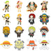 One Piece Anime Character Enamel Pin Set - Stylish Anime Jewelry Collection