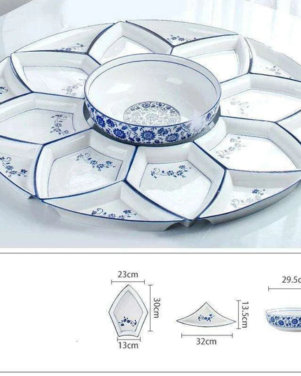 Sophisticated Elegance: Stunning Ceramic Tableware Set for Upscale Dining