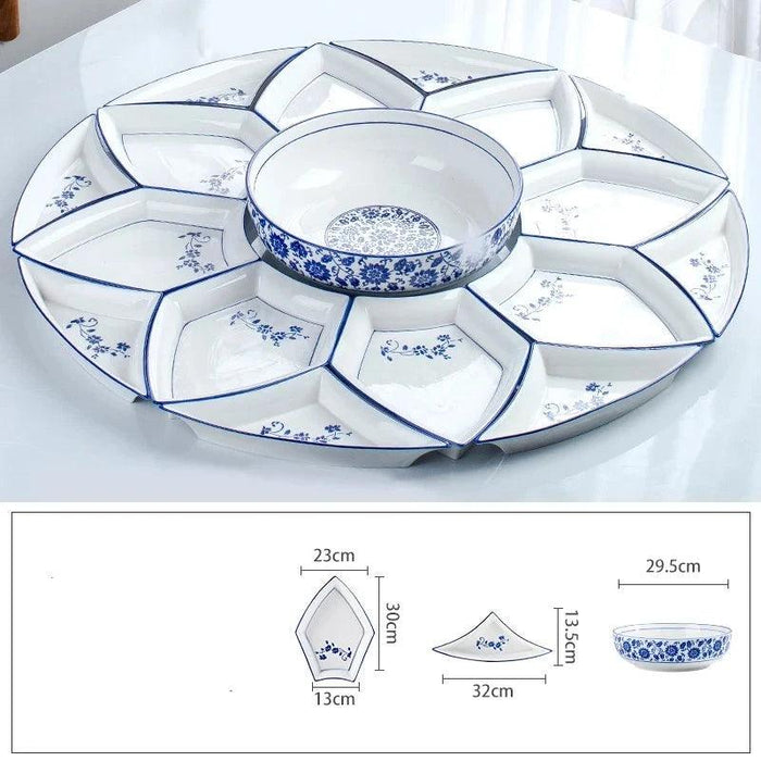 Sophisticated Elegance: Stunning Ceramic Tableware Set for Upscale Dining