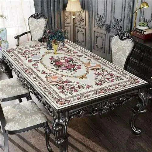 Luxurious Leather Dining Mat - Chic Protection for Memorable Meals