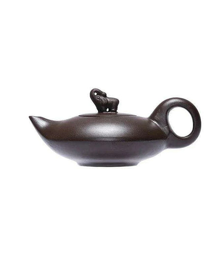 170ml Authentic Artisan Purple Clay Teapot - Timeless Elegance for Authentic Tea Experience