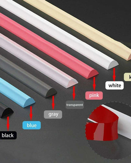 Waterproof Silicone Shower Barrier - Effortless Leak Prevention Solution