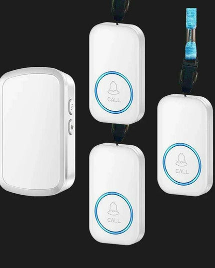Emergency SOS Wireless Alert System with Custom Melodies - Long-Range Safety Button Set