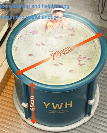 Luxury Foldable Spa Bathtub with Steam Cover - Transform Your Home into a Relaxation Oasis