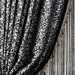 Curtain With Beads / 1 Pcs W150cm H270cm / Hooks Top