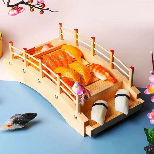 Elegant Dragon Boat Sushi Platter for Sashimi Lovers