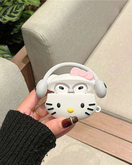 Hello Kitty Stylish Silicone Airpods Case: The Perfect Blend of Fun and Function for Trendy Women