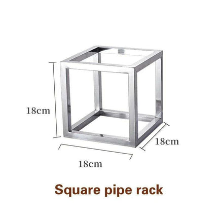 Elegant Stainless Steel Tea Buffet Stand for Sophisticated Entertaining