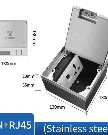 Waterproof EU Floor Socket for Seamless Home Appliance Integration