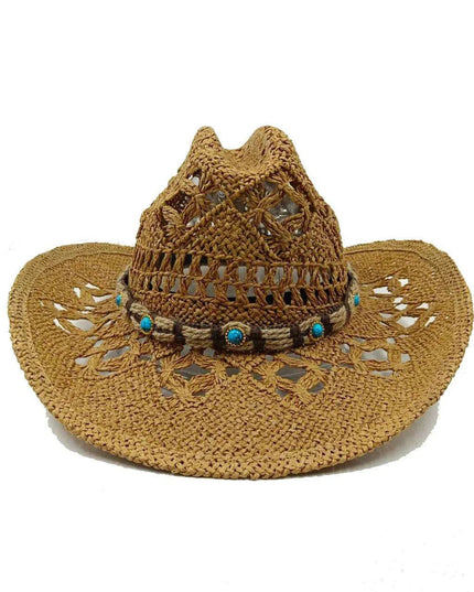 Handcrafted Cowboy Hat with Wild West Flair - Ideal for Outdoor Excursions