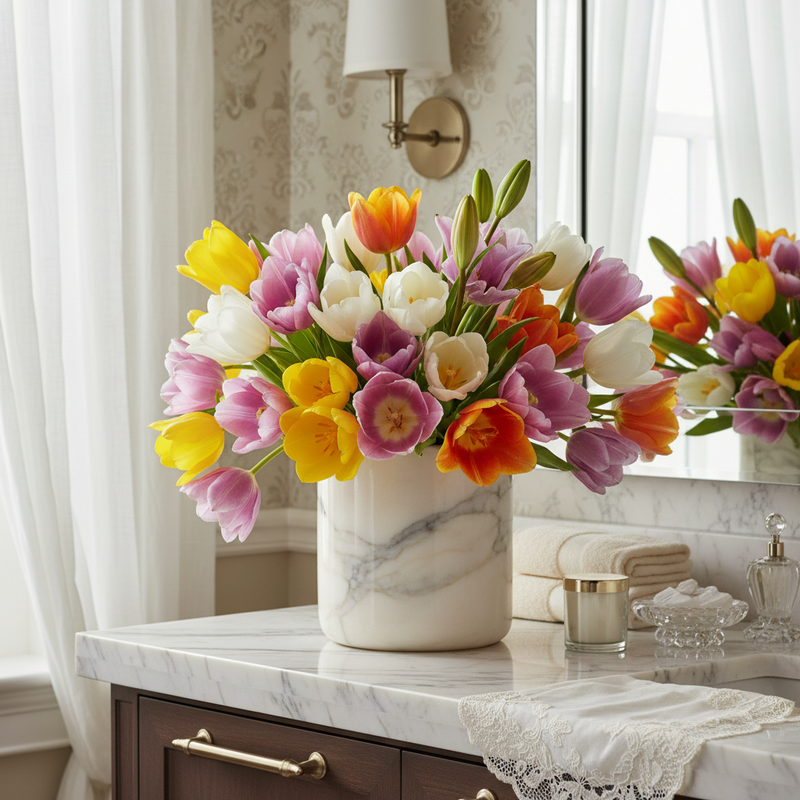 Artificial Tulip Stems — 44 cm