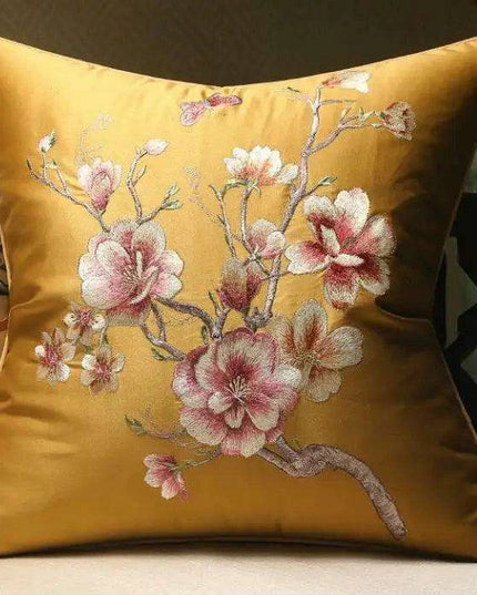 45x45/50x35cm Chinese Traditional Embroidered Bird Cushion Cover