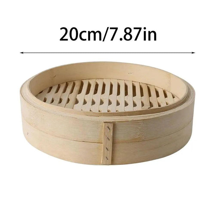 Bamboo Steaming Set for Healthy Cooking and Delicious Dumplings