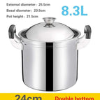 24cm Double bottom
