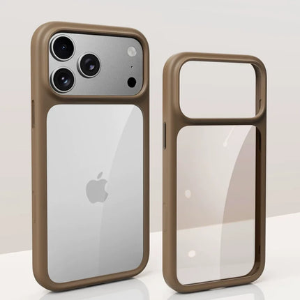 Smart Camera Touch Button Crystal Clear Blackplate Phone Case For iPhone 18 17 Pro Max 18Pro Soft Silicone Edge Shockproof Cover smart-camera-touch-button-crystal-clear-blackplate-phone-case-for-iphone-18-17-pro-max-18pro-soft-silicone-edge-shockproof-cover