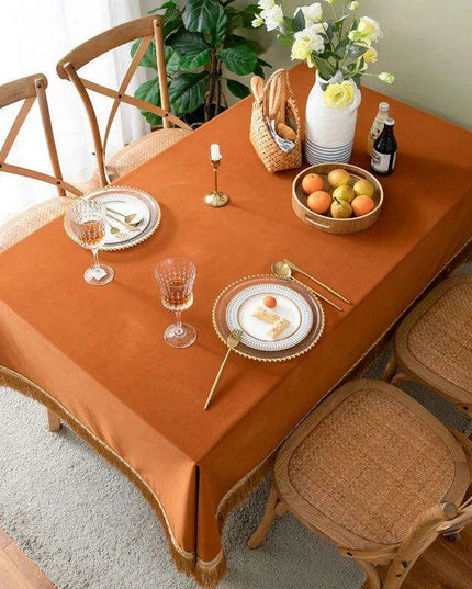 Elegant Tassel Table Linen Set for Upscale Dining Affairs