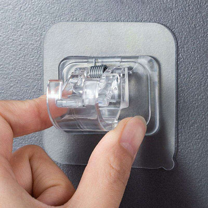 Heavy-Duty Waterproof Curtain Rod Brackets with Easy Peel-and-Stick Installation