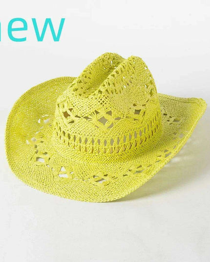 Handcrafted Stiff Cowboy Hat: Essential Summer Accessory for Men’s Wild West Fashion