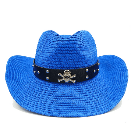 Vintage-Inspired Thick Straw Cowboy Hat