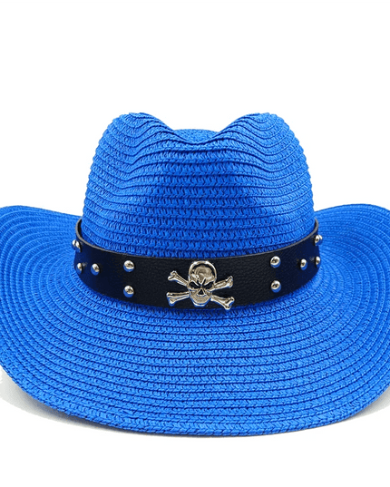 Vintage-Inspired Thick Straw Cowboy Hat
