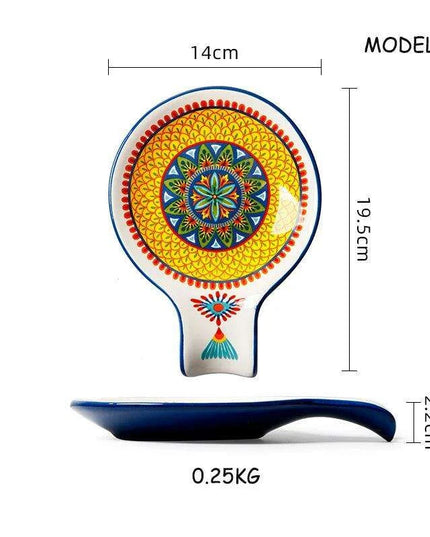 Stylish Yellow Ceramic Dining Set - Mug, Kettle, Plate, and Spoon Bowl, American Style