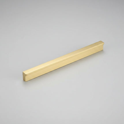 Solid Brass Cabinet Pull — Minimalist Handle for Wardrobes, Kitchens & Wine Cabinets