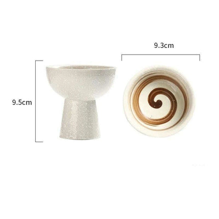 Elegant Blue and White Porcelain Dessert and Snack Bowl