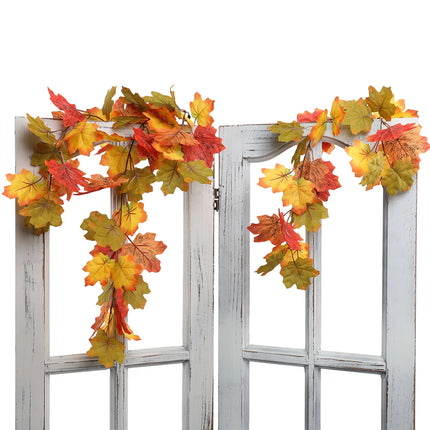 Artificial Autumn Maple Hanging Foliage, 61 cm or 75 cm, 1 Piece