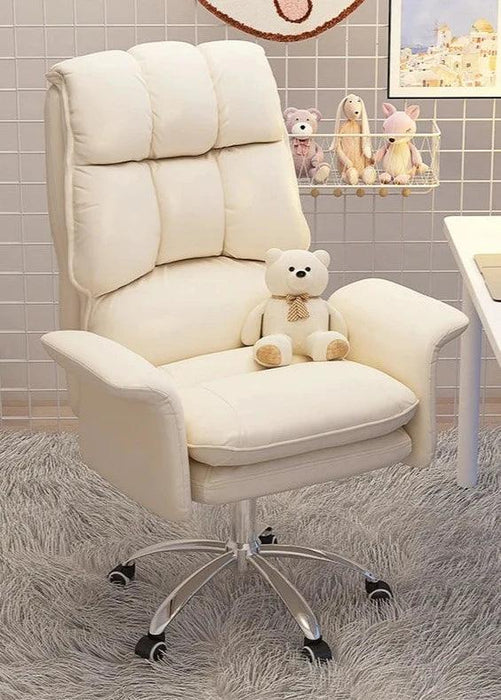 Premium Adjustable Leather Gaming Recliner with Ergonomic Design