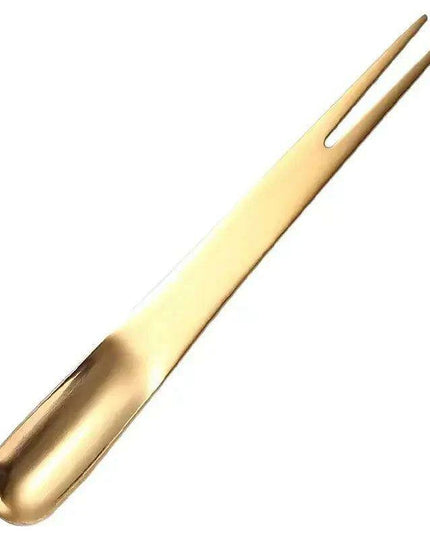 Elegant Multifunctional Dessert Spoon and Fork Set