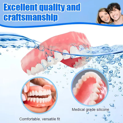 Shop1102854268 Comfort Fit Silicone Denture Kit - Realistic Daily Wear