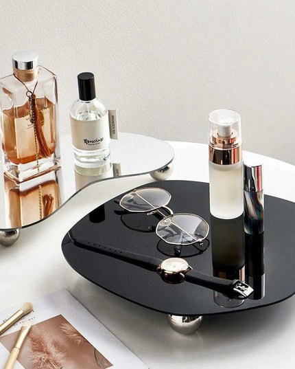 Elegant Nordic Acrylic Storage Organizer for Chic Home Styling