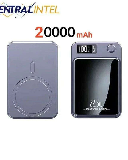 Ultimate 30,000mAh Wireless Power Bank - 22.5W Fast Charging with Magnetic Capability