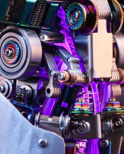 Intricate 1220-Piece 3D Metal DIY Model Kit