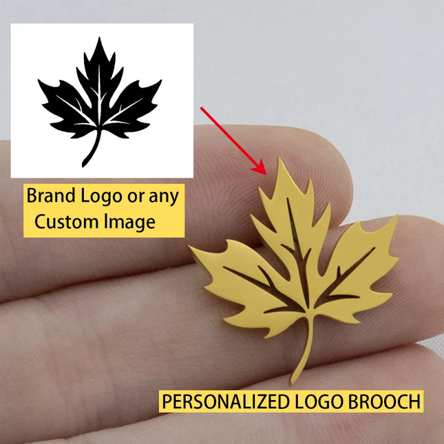 Paiwei Customized Stainless Steel Brooch - Logo & Badge Design