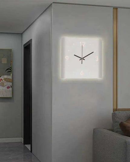 Smart Double-Sided LED Digital Corner Clock with Remote Control