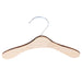 10-Piece Wooden Dog Clothing Hangers - Sturdy and Lightweight Pet Apparel Organizers