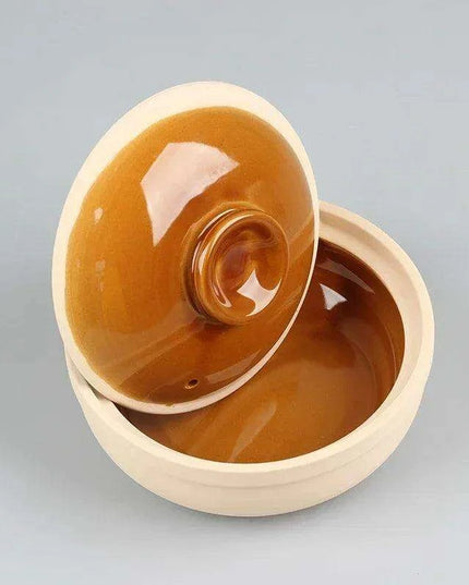400ml Ceramic Clay Cooking Pot - Culinary Essential for Gourmet Delights