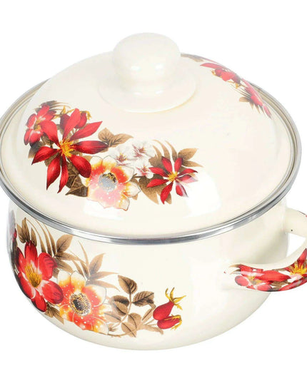 Vibrant Enamel Cookware: Multi-Functional Stockpot for Every Kitchen