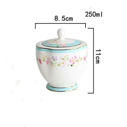 Elegant European Tea and Coffee Set with Premium Gift Box and Exquisite Pot