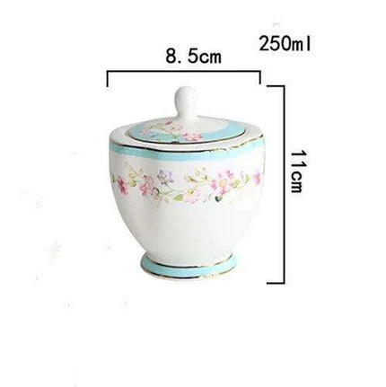 Elegant European Tea and Coffee Set with Premium Gift Box and Exquisite Pot