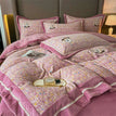 C / Queen Size 4pcs / Flat Bed Sheet